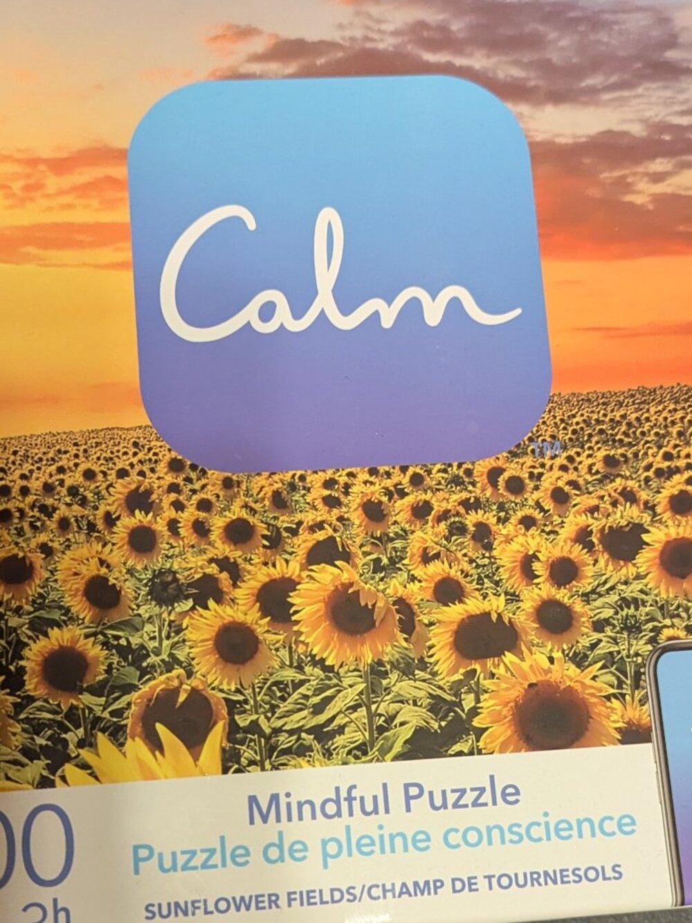 Calm Mindful puzzle and app $8.